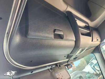 Used 2022 Freightliner Cascadia 126 Overhead Storage Console, Black Plastic