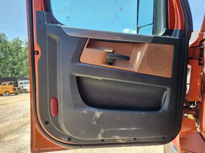 Used 2020 Freightliner Cascadia 126 Left Interior Door Panel, Black, Power