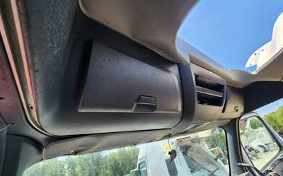 Used 2019 Freightliner Cascadia 126 Overhead Storage Console, Black Plastic