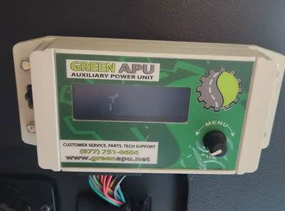 Used 2020 Freightliner Cascadia 126 Green APU HVAC Control Panel