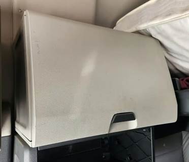 Used 2019 Freightliner Cascadia 126 Right Sleeper Cabinets, Grey Plastic 24"L x 17"H x 18.5"W