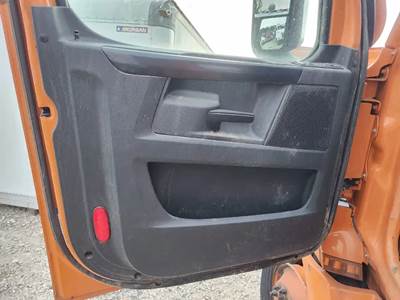 Used 2024 Freightliner Cascadia 126 Left Interior Door Panel, Black, Power