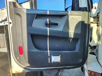Used 2020 Freightliner Cascadia 126 Left Interior Door Panel, Black Power