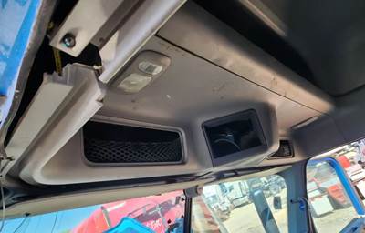 Used 2018 Freightliner Columbia 120 Glider Overhead Storage Console, Grey