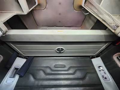 Used 2004 Freightliner Columbia 120 Top Sleeper Bunk, Grey Plastic, 81" x 31"