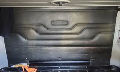 Used 2004 Freightliner Columbia 120 Head Liner Bunk, Black Vinyl
