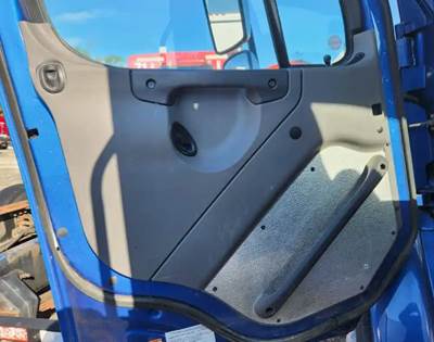 Used 2019 Freightliner M2 106 Left Interior Door Panel, Grey, Power