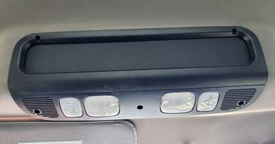 Used 2019 Freightliner M2 106 Overhead Storage Console with Lights, Grey