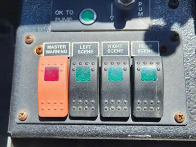 Used 2019 Freightliner M2 106 Miscellaneous Dash Switches Master Warning/Left Scene/Right
