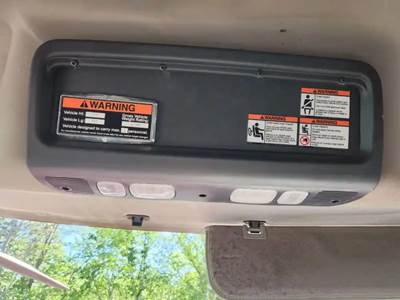 Used 2019 Freightliner M2 106 Overhead Storage Console, Grey, Center of Cab