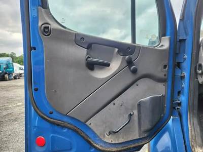 Used 2016 Freightliner M2 106 Left Interior Door Panel, Grey, Manual