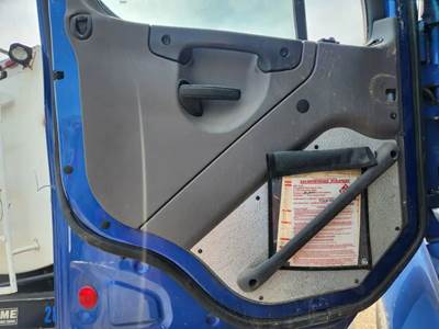 Used 2024 Freightliner M2 106 Left Interior Door Panel, Black, Power