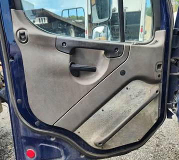 Used 2018 Freightliner M2 106 Left Interior Door Panel, Grey, Power