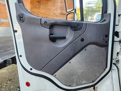 Used 2019 Freightliner M2 106 Left Interior Door Panel, Grey, Power