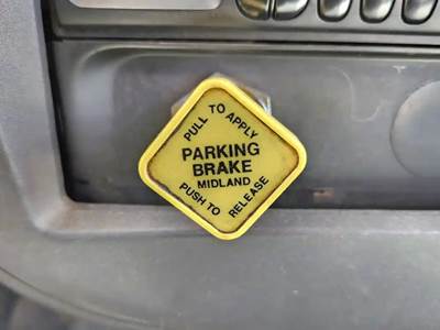Used 1998 GMC T7500 Miscellaneous Plastic Dash Switches, Parking Brake Control