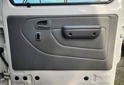 Used 2019 Hino 195 Right Rear Interior Door Panel, Grey Vinyl, Power