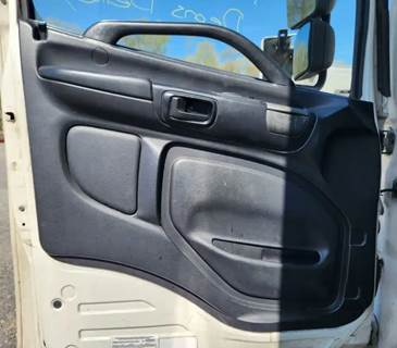 Used 2014 Hino 268 Left Interior Door Panel, Black Power
