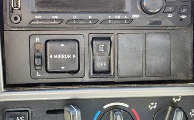 Used 2017 Hino 268 Miscellaneous Dash Switches, Mirror Control L-R & Heat Mirror