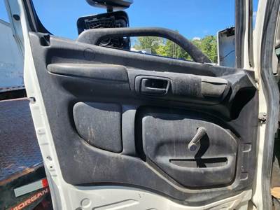 Used 2020 Hino 268 Left Interior Door Panel, Black, Manual