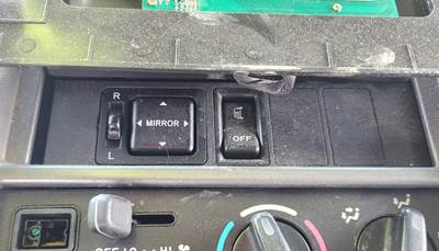 Used 2017 Hino 268 Miscellaneous Dash Switches, Mirror Control L-R & Heated Mirrors
