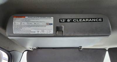 Used 2014 Hino 338 Left Overhead Storage Console, Grey