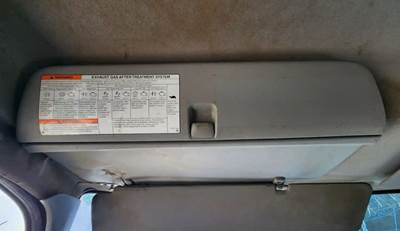 Used 2018 Hino 338 Overhead Storage Console, Left Side, Grey