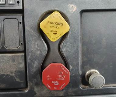 Used 2007 International 7500 Parking Brake and Trailer Air Supply Dash Switches