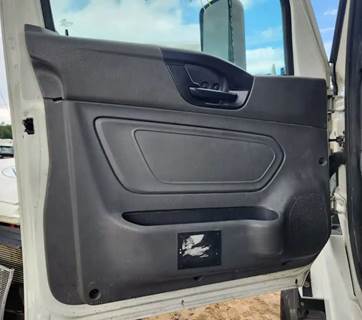 Used 2024 International RH613 Left Interior Door Panel, Grey Power Plastic
