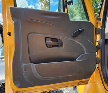 Used 2014 International WorkStar 7500 Left Interior Door Panel, Grey, Manual