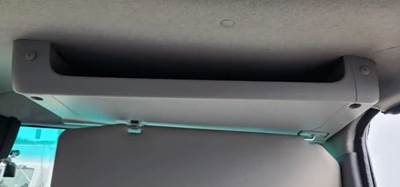 Used 2024 Isuzu NPR-HD Right Overhead Storage Console, Grey