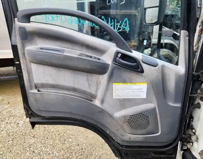 Used 2011 Isuzu NPR-HD Left Interior Door Panel, Grey, Power