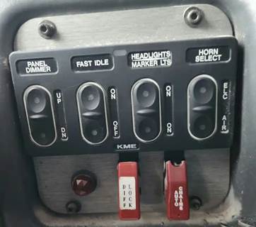 KME Kovatch Fire Truck Interior Part