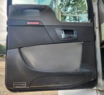 Used 2009 Kenworth T300 Left Grey Interior Door Panel, Power