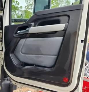 Used 2026 Kenworth T680 Right Interior Door Panel, Black/Grey, Power