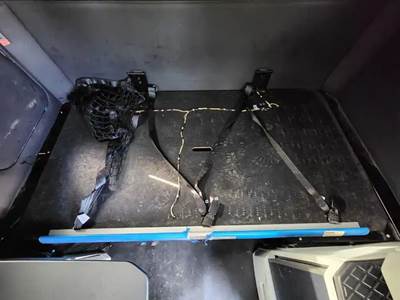 Used 2026 Kenworth T680 Sleeper Bottom Bunk, Black Steel/Wood