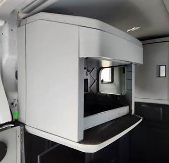 Used 2026 Kenworth T680 Right Sleeper Cabinets, Grey Plastic, 27"L x 22"H x 18.5"W