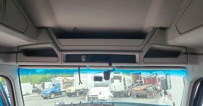Used 2023 Kenworth T680 Overhead Storage Console, Grey