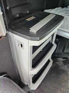 Used 2023 Kenworth T680 Right Sleeper Cabinets, Grey Plastic