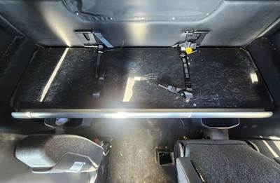 Used 2025 Kenworth T680 Bottom Sleeper Bunk, Black Wood and Steel
