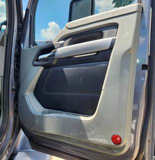 Used 2021 Kenworth T880 Right Interior Door Panel, Grey/Black, Power