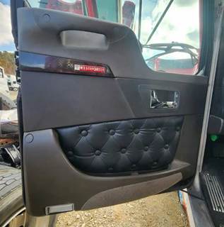 Used 2020 Kenworth W900 Left Interior Door Panel, Grey, Power