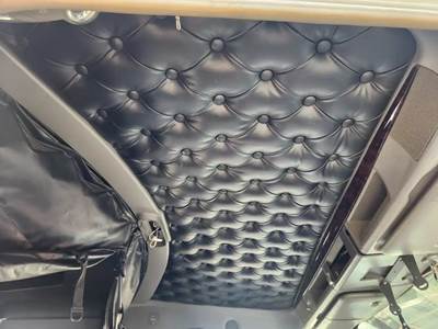Used 2020 Kenworth W900 Black Leather Cab Head Liner