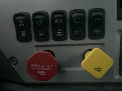 Mack Pinnacle CHU613 Interior Part for a 2018 Mack CHU613