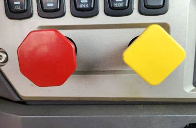 Mack Pinnacle CHU613 Interior Part for a 2017 Mack CHU613