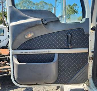 Used 2018 Mack Pinnacle CXU613 Left Interior Door Panel, Grey, Manual