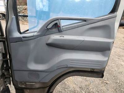 Used 2007 Mitsubishi FE-84D Right Interior Door Panel, Grey, Manual