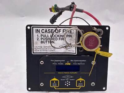 Used 2011 New Flyer Xcelsior Interior Misc Fire Pin/Alarm Controls, Part # 14067