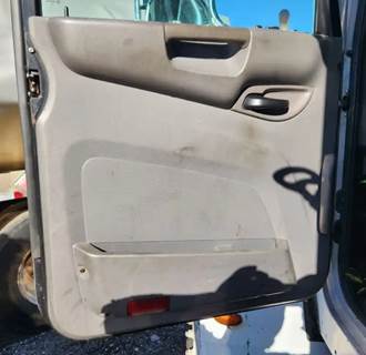 Used 2014 Peterbilt 337 Left Interior Door Panel, Grey, Power