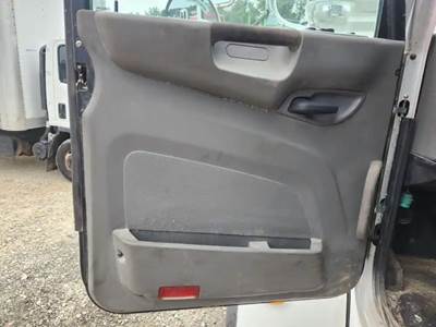 Used 2017 Peterbilt 348 Left Interior Door Panel, Grey, Power