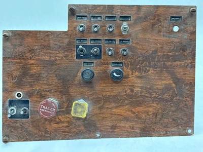 Used 1997 Peterbilt 357 Interior Controls, Headlights/Engine Brake/Trailer Emergency